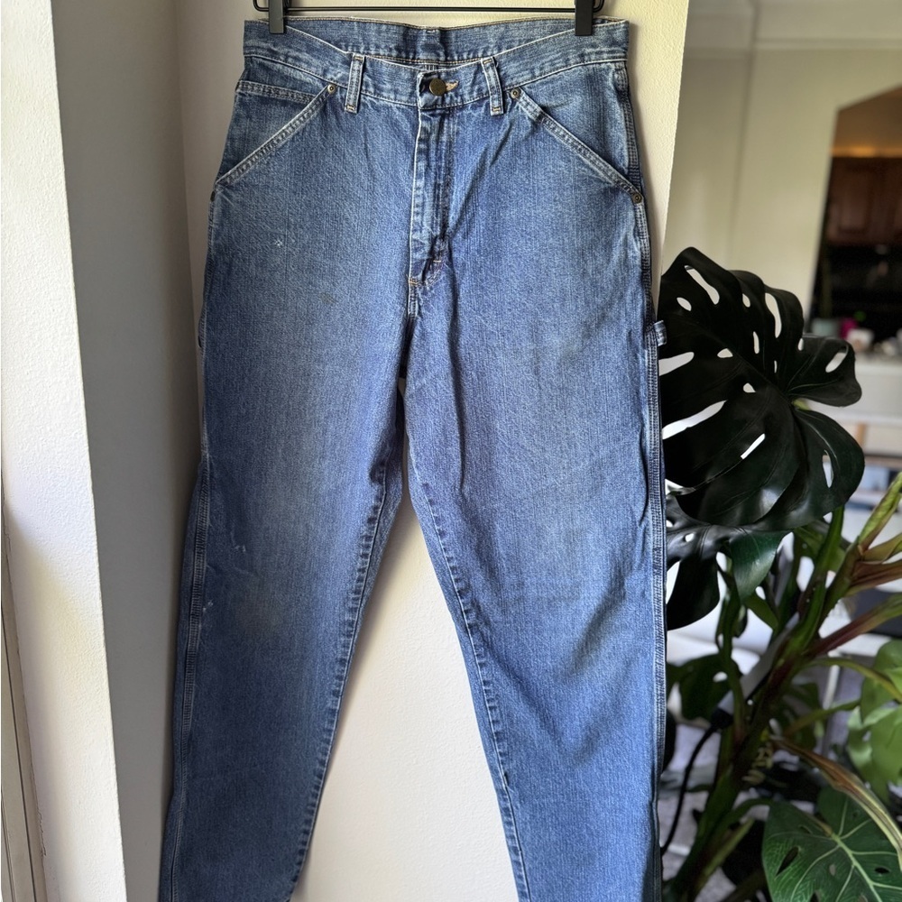 Old Mill Relaxed Fit Blue Jeans for Men - Picture 4 of 4